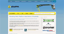Desktop Screenshot of ewpa.com.au